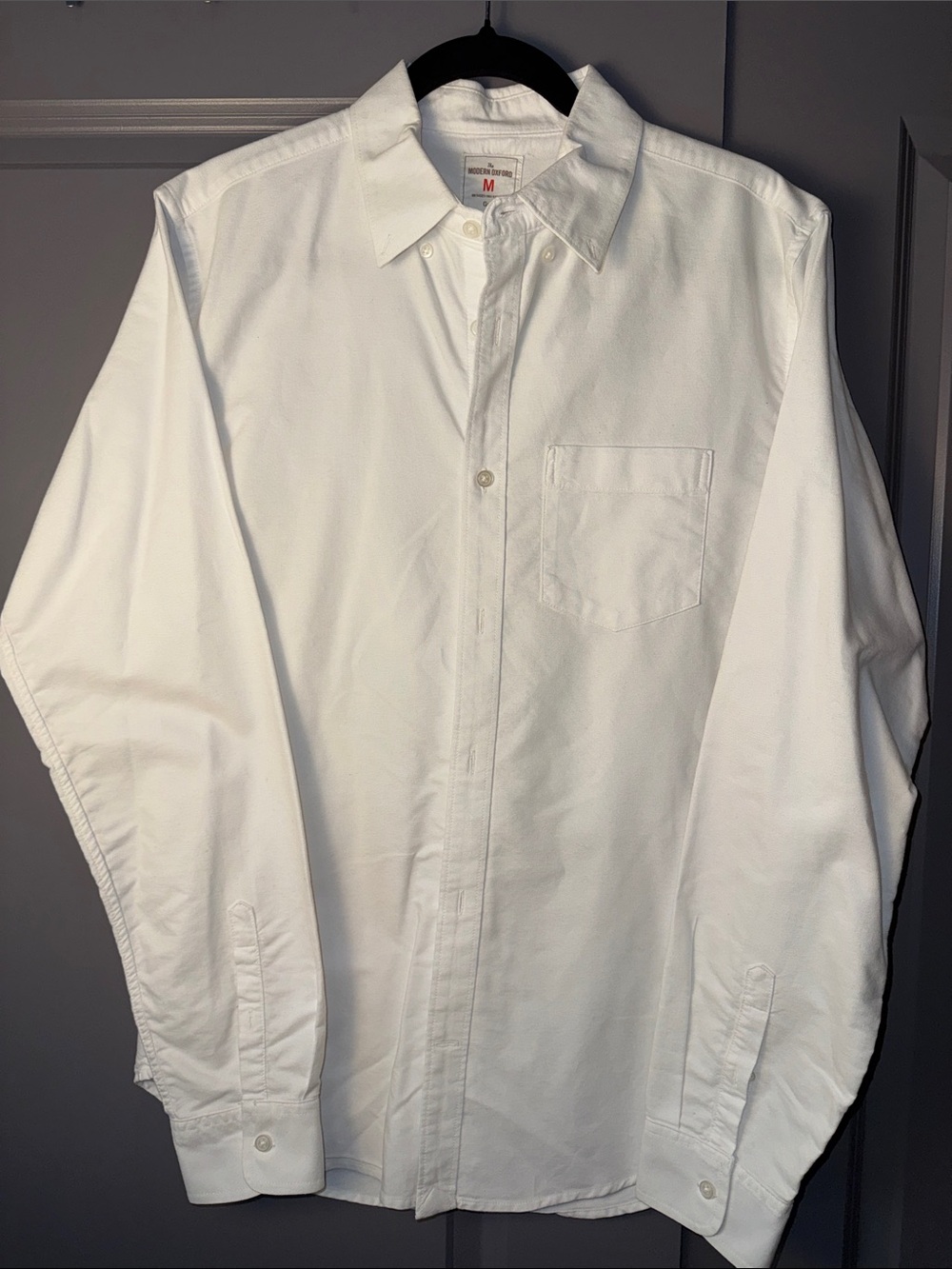 GAP The Modern Oxford White Button-Down Shirt | Men’s M